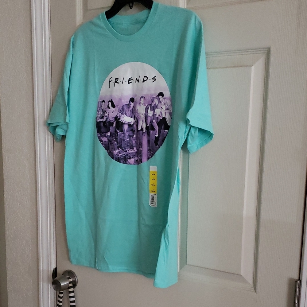 FRIENDS Teal Graphic Tee